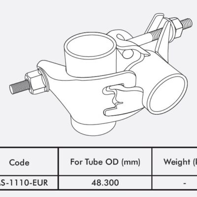 DOUBLE COUPLER - PRESSED COUPLERS