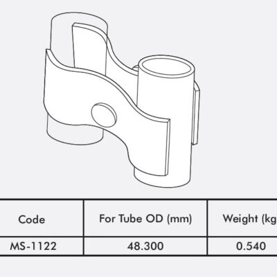 HALF SWIVEL COUPLER 2- PRESSED COUPLERS