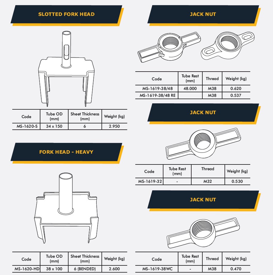 JACKS & BASE PLATES 4