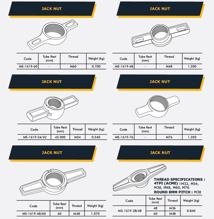 JACKS & BASE PLATES 5