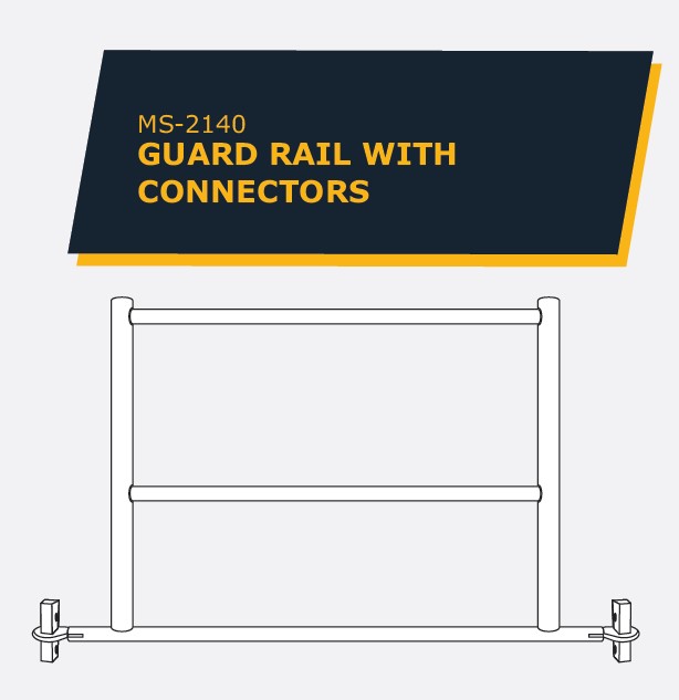 MSLX - Guard Rail with connectors